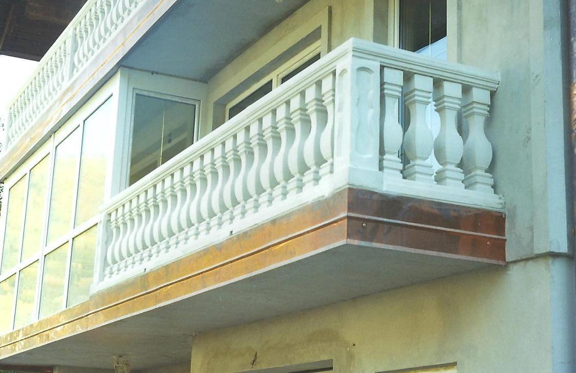 Betonska ograja za vrt in balkon Betonska ograja za vrt in balkon